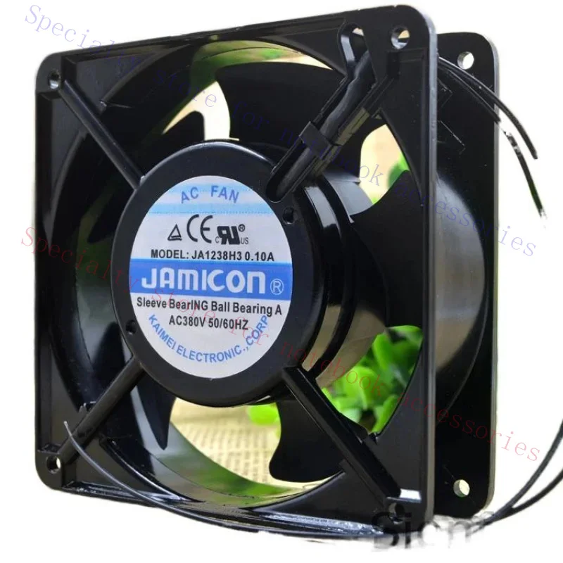 AAA+ For authentic JAMICON Kaimei JA1238H3 380V 0.1A 12CM 12038 cooling fan Kit