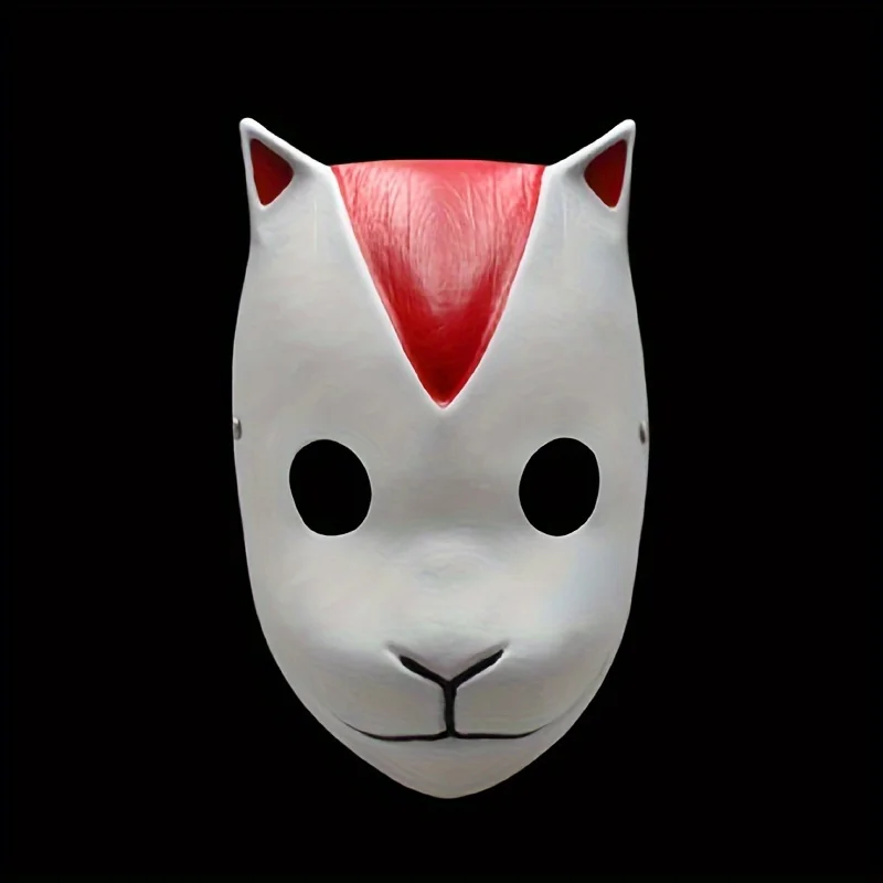 

Halloween Mystic Ninja Shadow Kakashi Cosplay Props Demon Slayer Blade Hokage Rabbit Resin Mask
