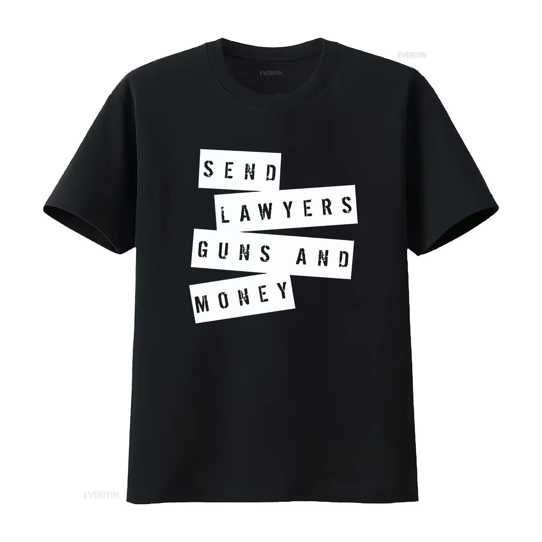 Send Lawyers Guns and Money Warren Zevon T Shirt New vintage Washed graphic Slightly homme Breathable Comfortable Soft Unisex