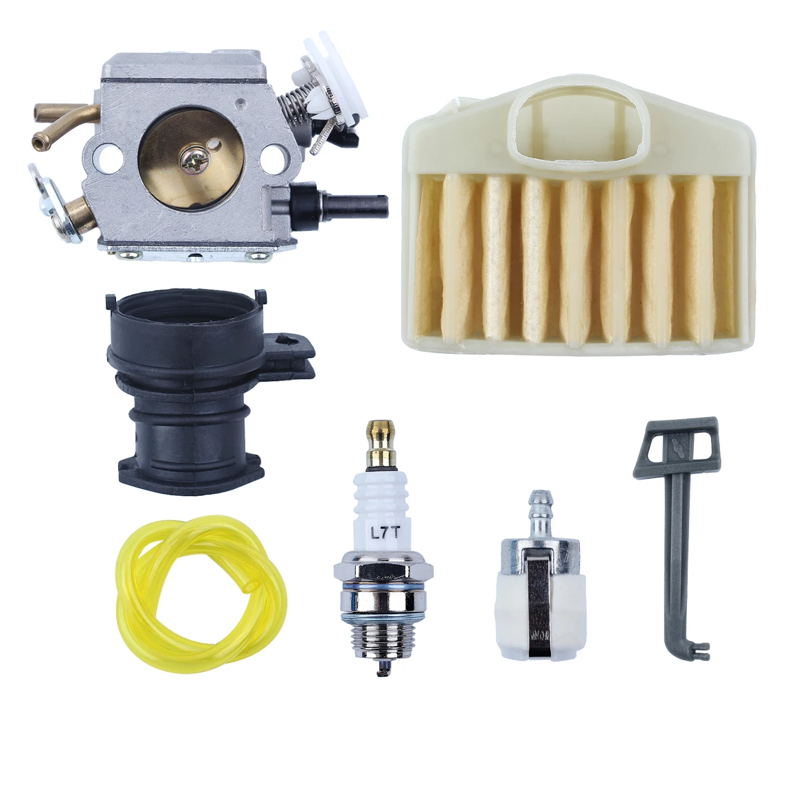 

Carburetor Carb Rod Pipe Air Filter Tune up Intake Manifold Kit for Husqvarna 372 365 371 362 Saw Replace OEM For 503 81 45-02