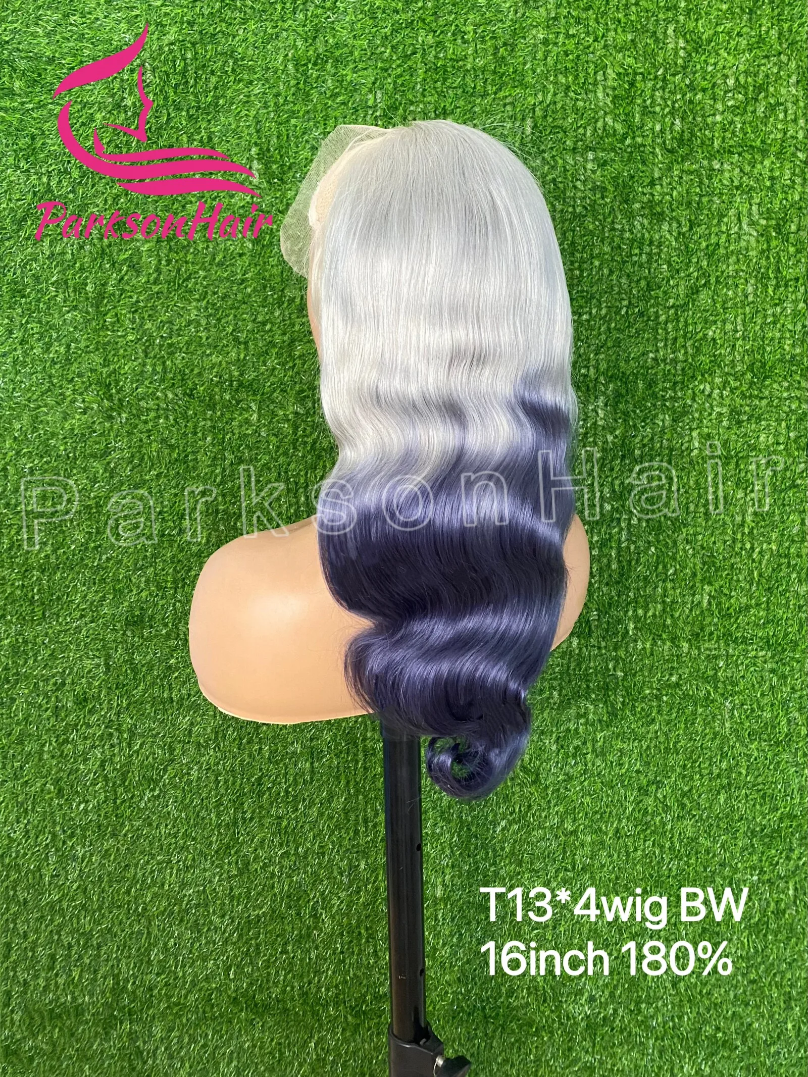 فضي رمادي ملون 613 الباروكات 13X6 13x4 الدانتيل أمامي باروكة من شعر طبيعي للنساء رمادي داكن قبل قطعها الدانتيل الجبهة الباروكات شعر الإنسان