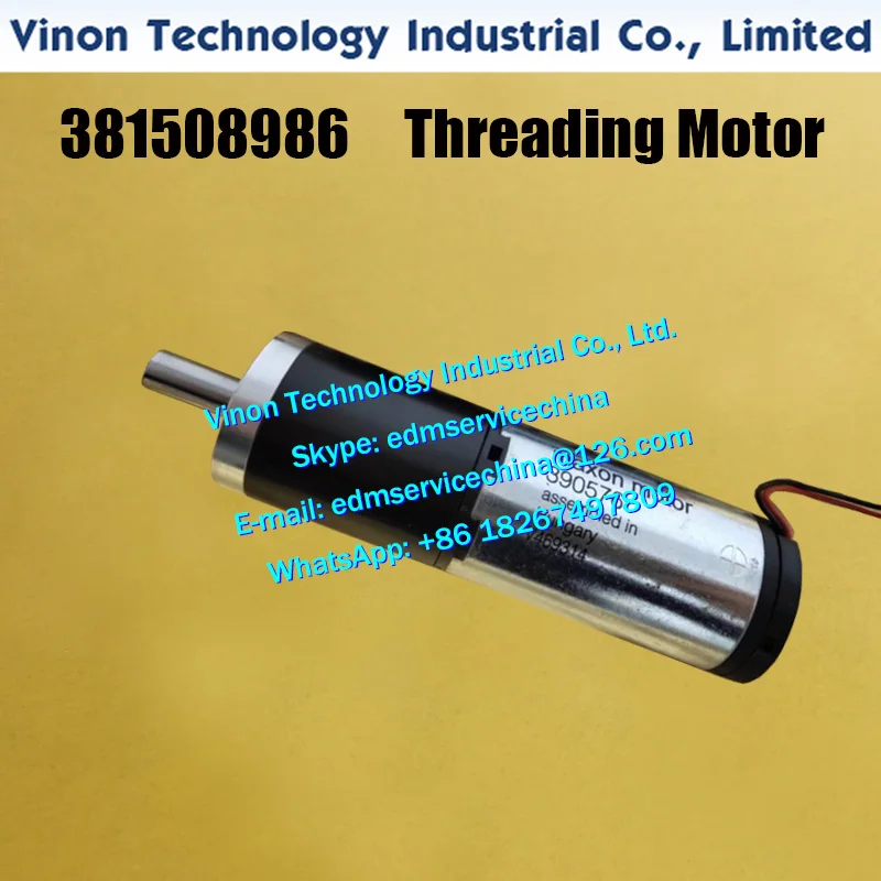 

381508986 CUT 20 Wire Threading Motor, AgieCharmille CUT20/CUT30 EDM Wire Feeder Motor 381.508.986