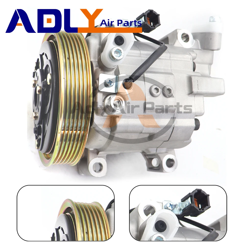 DKV11G AC Compressor For Nissan ALMERA Mk II Sunny N16 1.6 1.8 2000- 5060215400  926004M410 926004Z000 926004-M410 506021-5400