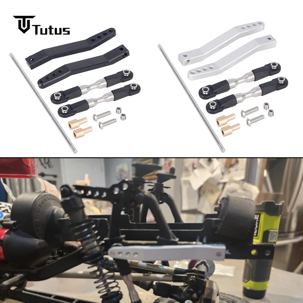 

1/10 RC Crawler Vanquish VS4-10 Phoenix LCG DIY Upgrade Parts Aluminum Sway Bar Anti-Tilt Link Rod