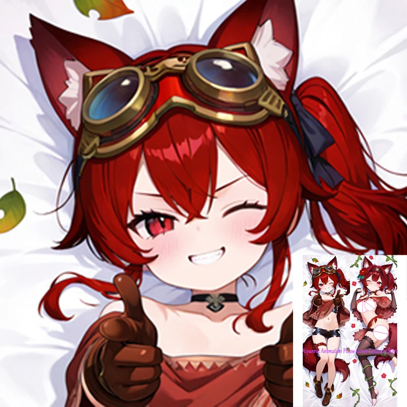 

Anime Pillow Cover Dakimakura Beautiful Girl 2 Side Printed Hugging Body Pillowcase Cushion Cover Bedding Young Girl Tits