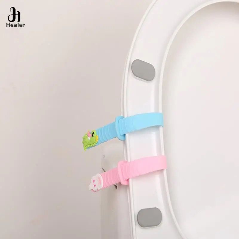 Coperchio del water sollevatore sedile maniglia supporto coperchio del water strumento di sollevamento anello del sedile Flapper bagno sanitario Closestool supporto coperchio del sedile del water