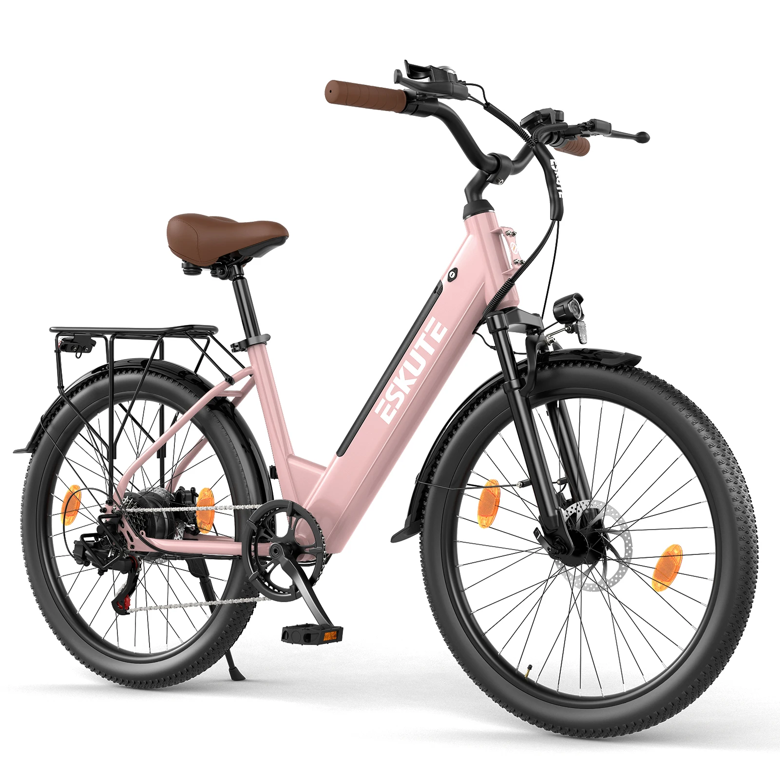 ESKUTE C100 PLUS adulte 250W vélo électrique e-city vélo électrique banlieue urbain 36V13AH batterie 26 "pneu E vélo