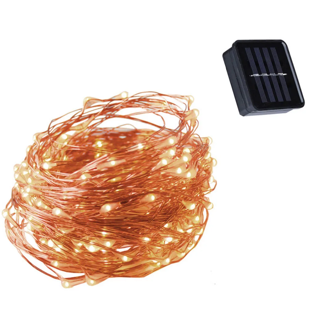 

Solar String Lights Eco-friendly Garden Party Christmas Capacity Energy-saving LED