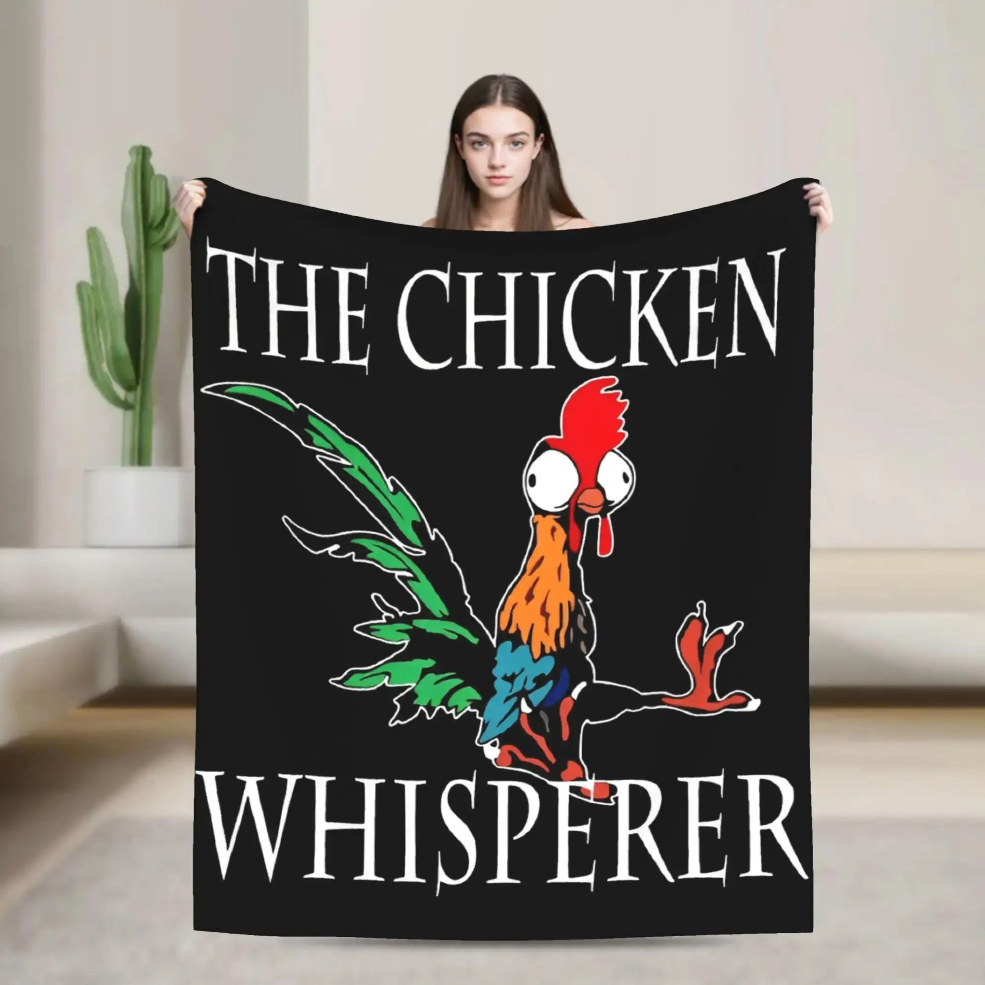 

Плед Moanas Hei Hei The Chicken Whisperer, мягкий пушистый плюшевый плед для взрослых, домашний декор, фланелевое покрывало