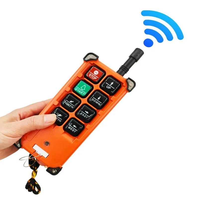 2025 New-F21-E1B AC 220V Wireless Industrial Remote Control Switch Is Suitable For Crane Control Crane