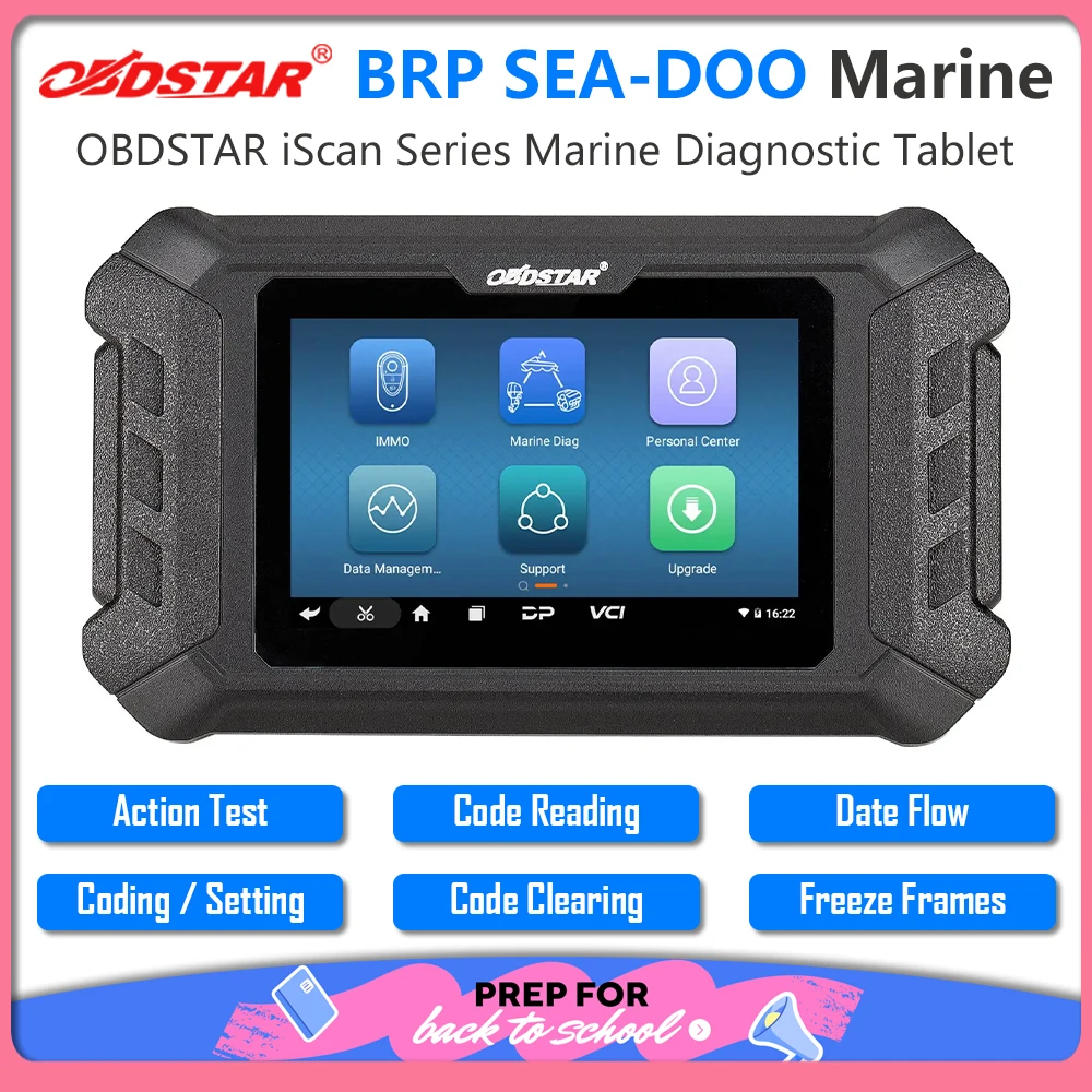 OBDSTAR ISCAN for SEA-DOO Marine Diagnostic Scanner Support for BRP Models up to 2018