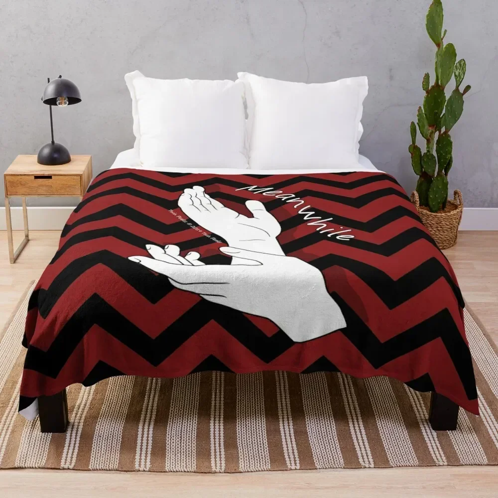 

Twin Peaks - Meanwhile Throw Blanket cosplay anime Sofa Throw Bed Fashionable valentine gift ideas Blankets