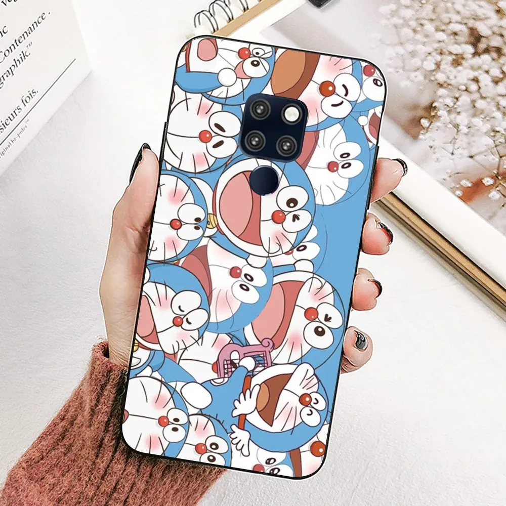 Japanese Cartoon D-Doraemon Phone Case For Huawei Mate 10 20 30 40 50 Lite Pro Nova 3 3i 5 6 SE 7 Pro 7SE