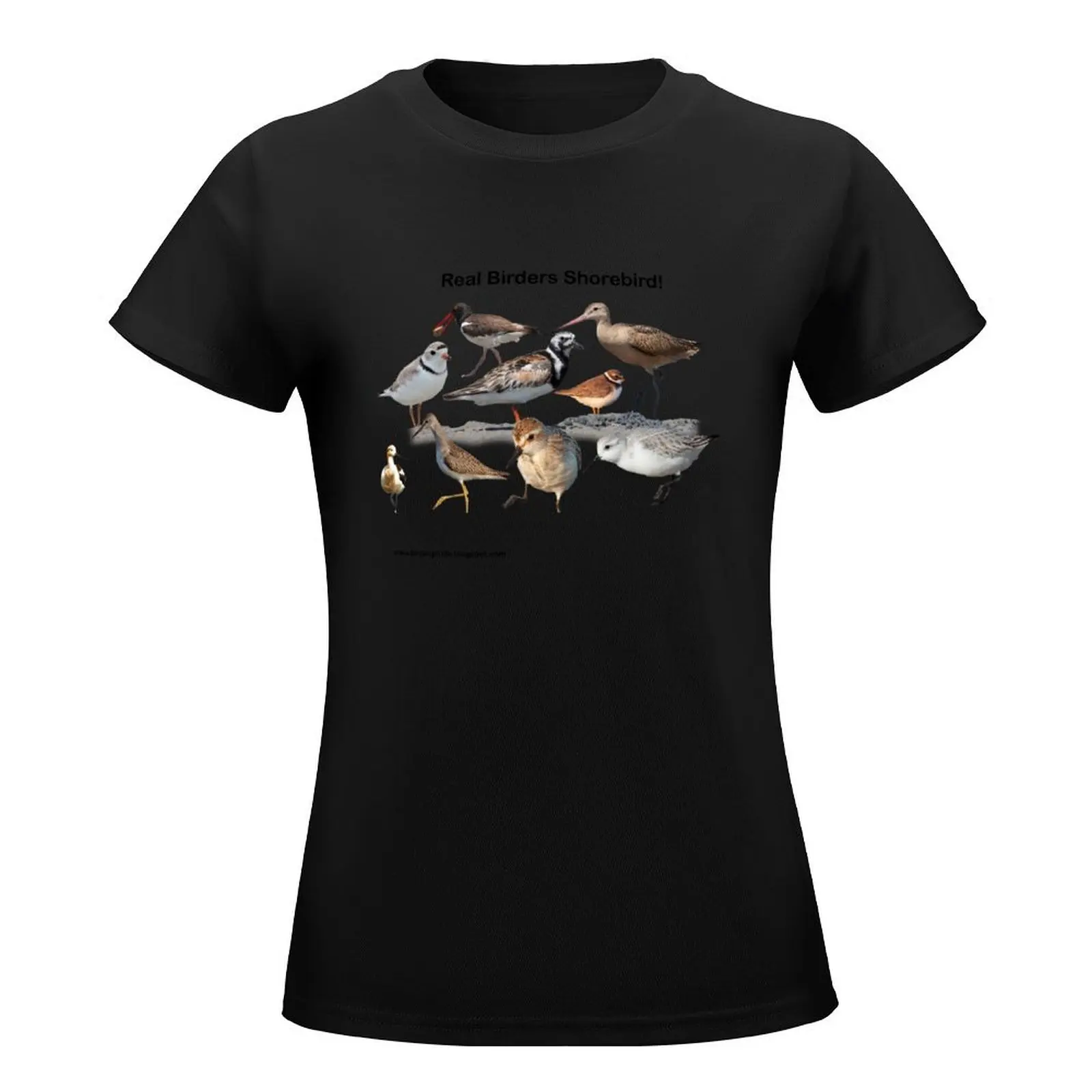 9 Shorebirds T-Shirt female oversized Women's clothing