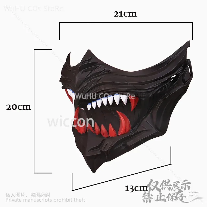 ثلاثية الأبعاد قناع الدعائم اكسسوارات ل أنيمي هالوين عيد الميلاد كوس الأسود زي حمض البوليلاكتيك لعبة النينجا جايدن 4 تأثيري مخصص