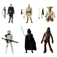 New Star Wars Peripherals Yoda Darth Vader Chewbacca Anakin Skywalker Model Doll Action Figure Birthday Gift