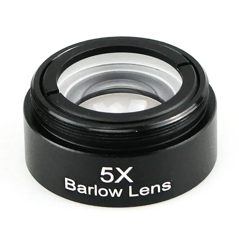 

Barlow Multilayer Coated Metal for Astronomical Telescope Eyepiece End Multiplier 5X 1.25 Inch M28.6 * 0.6mm Pitch