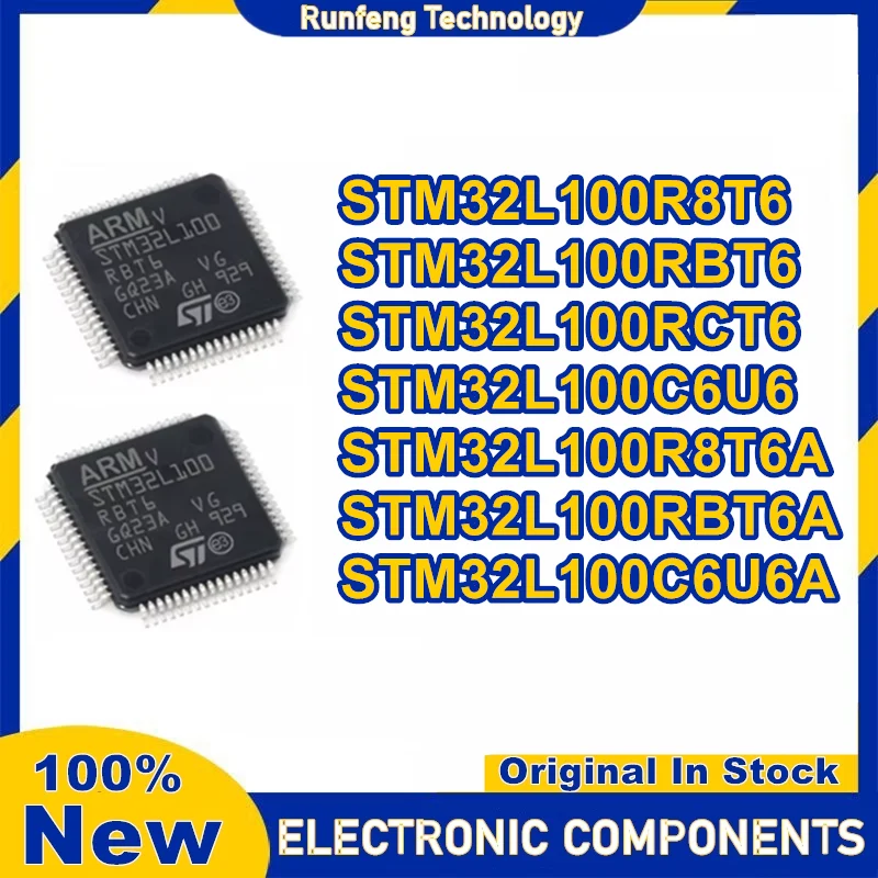 

5 шт. STM32L100R8T6 STM32L100RBT6 STM32L100RCT6 STM32L100C6U6 STM32L100R8T6A STM32L100RBT6A STM32L100C6U6A чипсет новый оригинальный