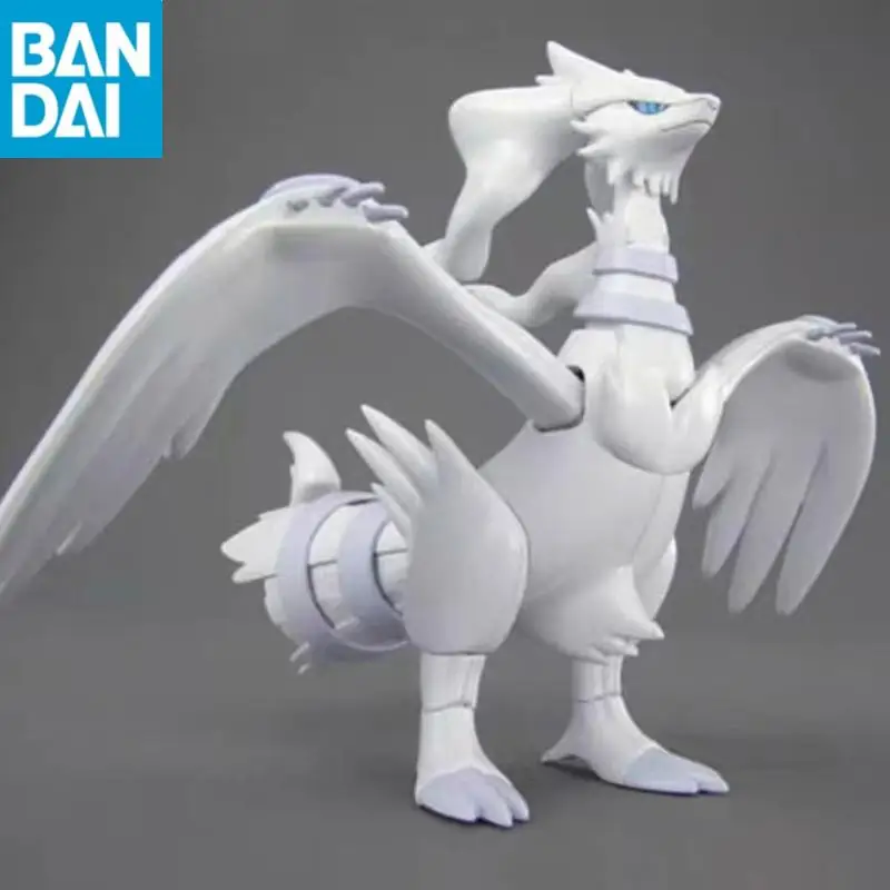 本物のバンダイナムコ在庫ポケモンブラックホワイトキュレムレシラムゼクロム組み立てモデル DIY コレクター置物おもちゃキッドギフト