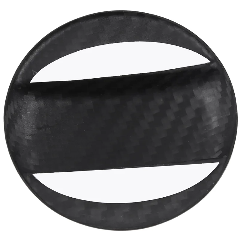 

A66P-Carbon Fiber Car Fuel Tank Cap Trim Replacement For Golf 7 MK7 GTI Golf 8 MK8 GTI Beetle Sicrocco Passat CC Tigu