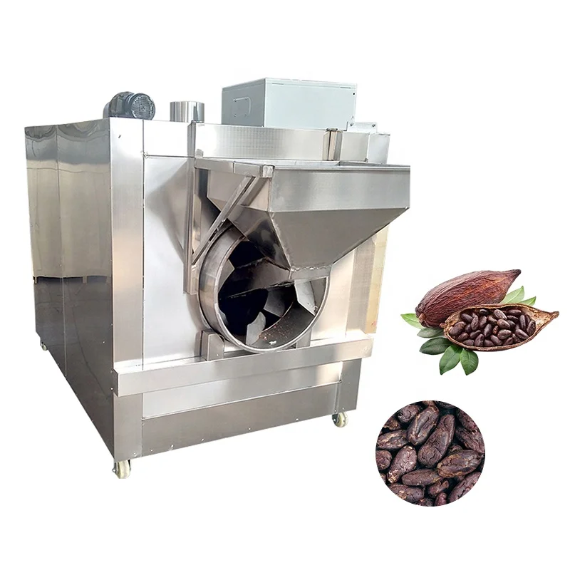 Customized Cacao Bean Processing Machine Cocoa Processing Line Chocolate Liquid Cocoa Powder Making Machine