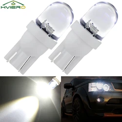 2Pcs T10 LED Bulbs DC 12V White Blue RGB 1Smd Auto Wedge Light Side Dashboard Number Plate Lamping Dome Signal Lamp Trunk Lights