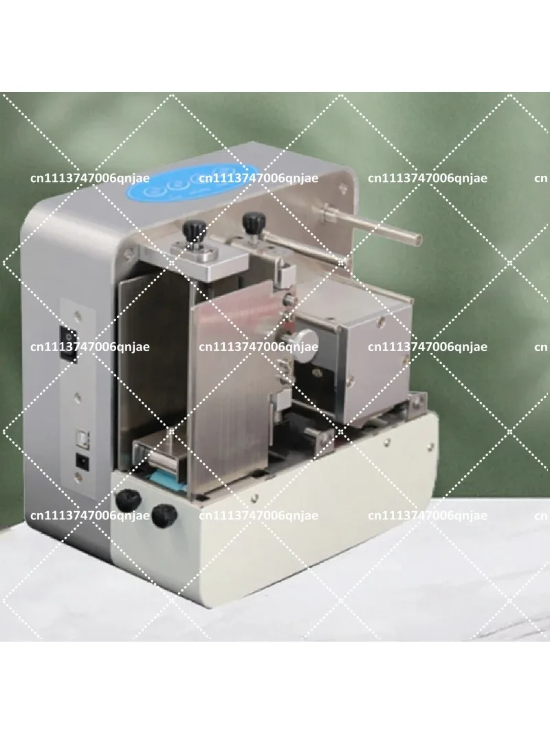 Tea Packaging Bag Digital Foil Stamping Machine Automatic Feeding Plate-Free Hot Foil Printer for Custom Printing
