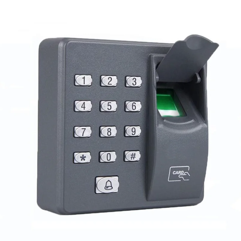 ZK X6 Standalone Fingerprint Access Control System With Keypad Dust Proof Door Access Control With 125Khz RFID Card Reader