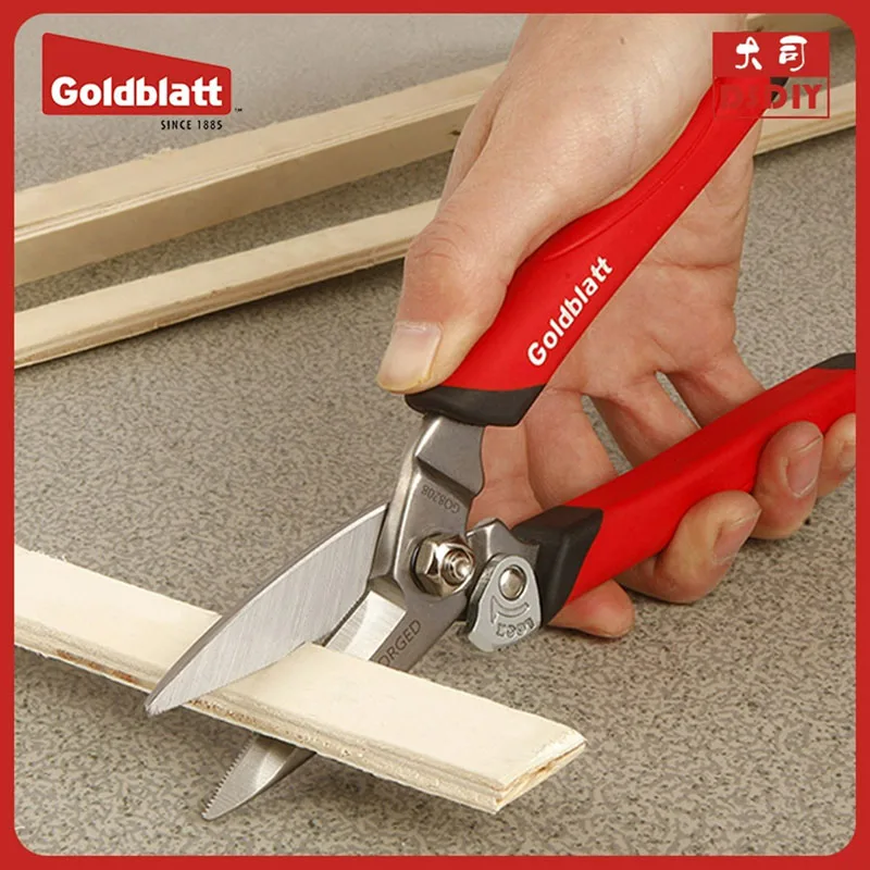 Goldblatt Multipurpose Scissors Iron Sheet Scissors Electrician's shears Household kitchen scissors Carpentry shears Hand Tools