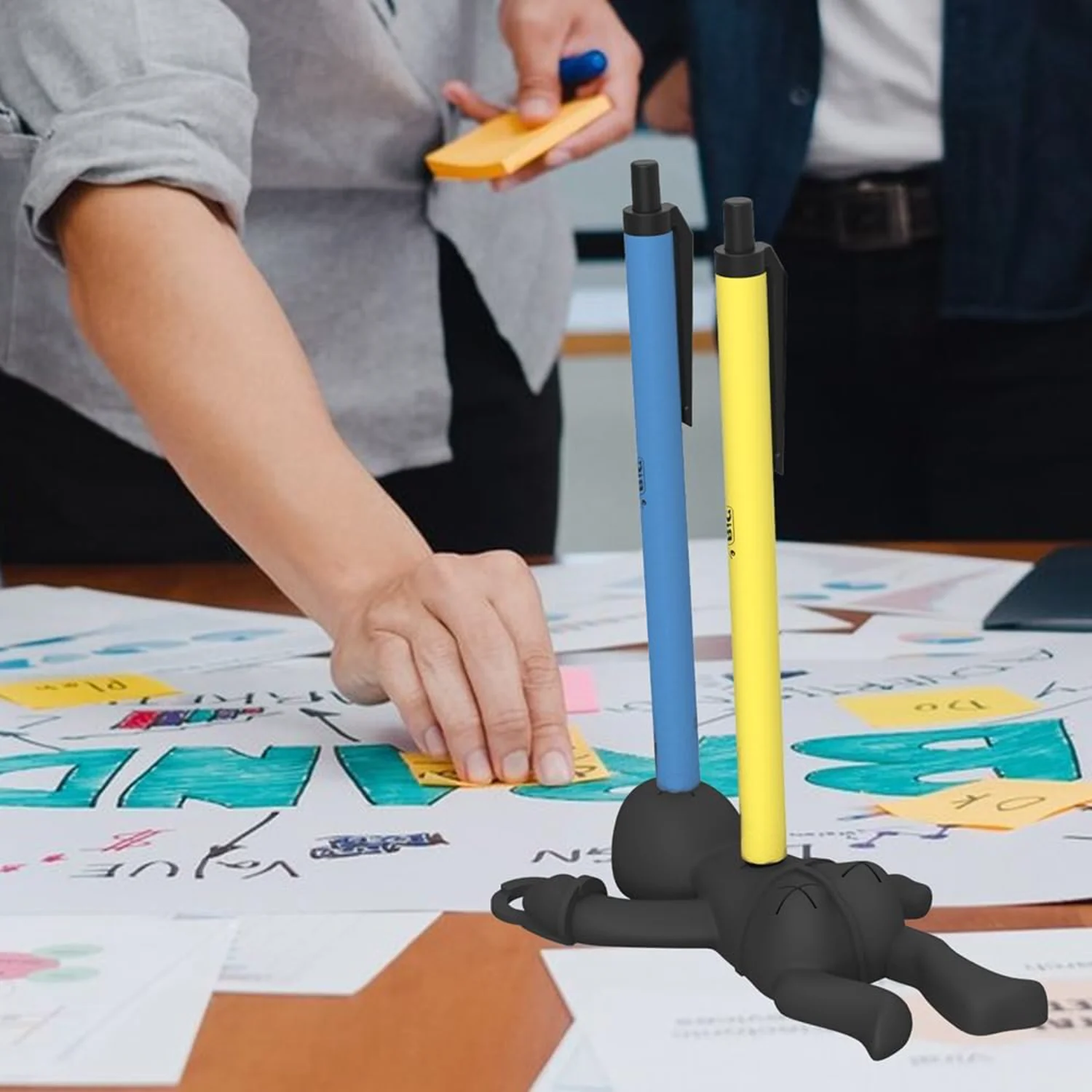 سيليكون مضحك مكتب حامل قلم مكتب حامل القلم الرصاص دبوس المنظم لطيف مكتب زينة مكتب مكتب الملحقات مضحك المفاتيح و