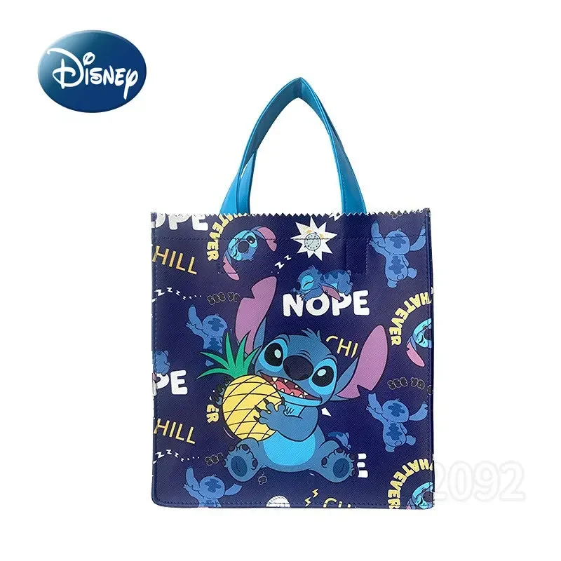 Disney New Women's Handbag Luxury Brand Original Fashion Women's Shoulder Bag Cartoon Cute Tote Bag High Quality Large Capacity