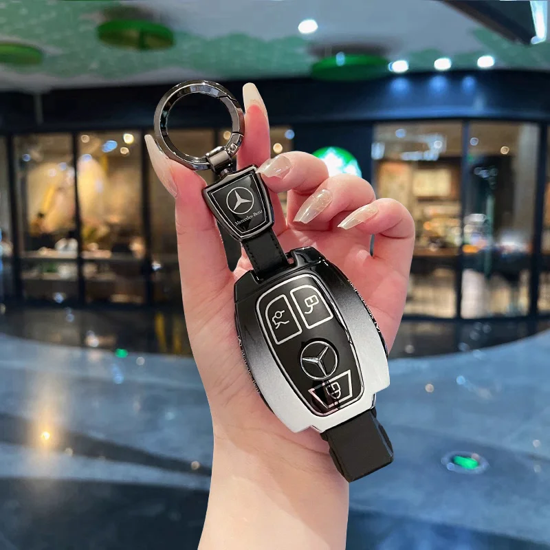 

For Mercedes Benz A C E S G Class GLA CLA GLK GLC W204 463 176 251 205 TPU Car Key Case Cover Shell Protector Holde Accessories