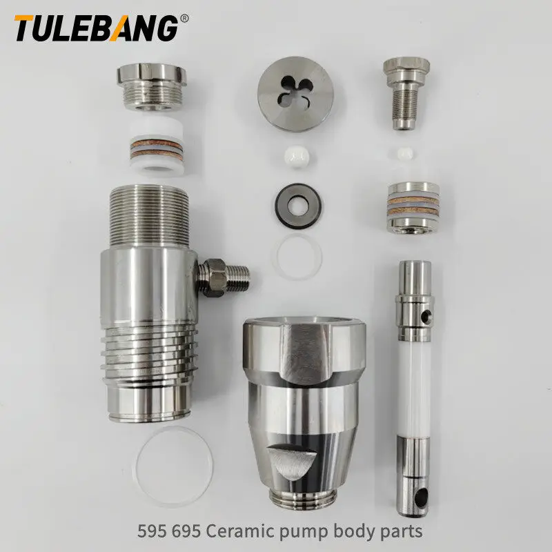 High pressure airless sprayer parts 595 695 pump body assembly universal style Painting tools and accessories