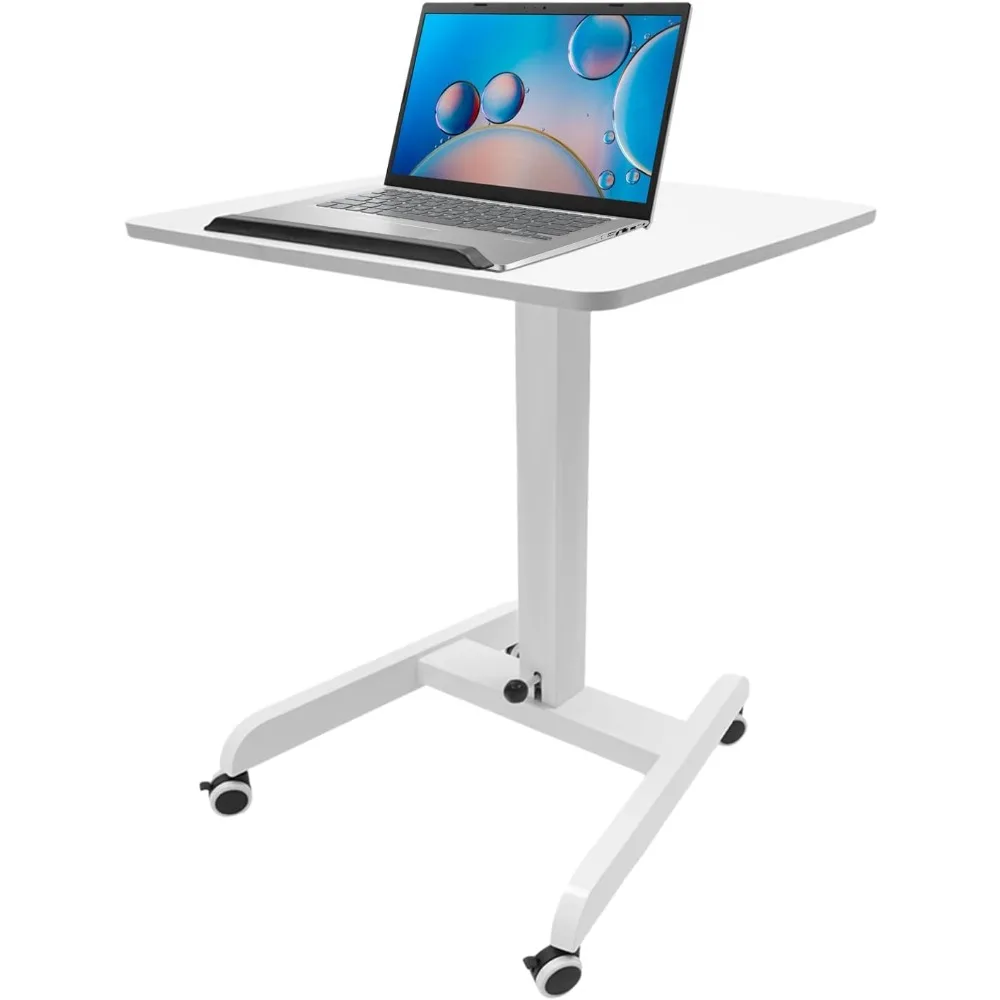 

Mobile Podium Standing Desk, Adjustable Podium Stand, Lectern Portable with Wheels, 10°/20°/30° Adjustable Tilting Top4 Universa