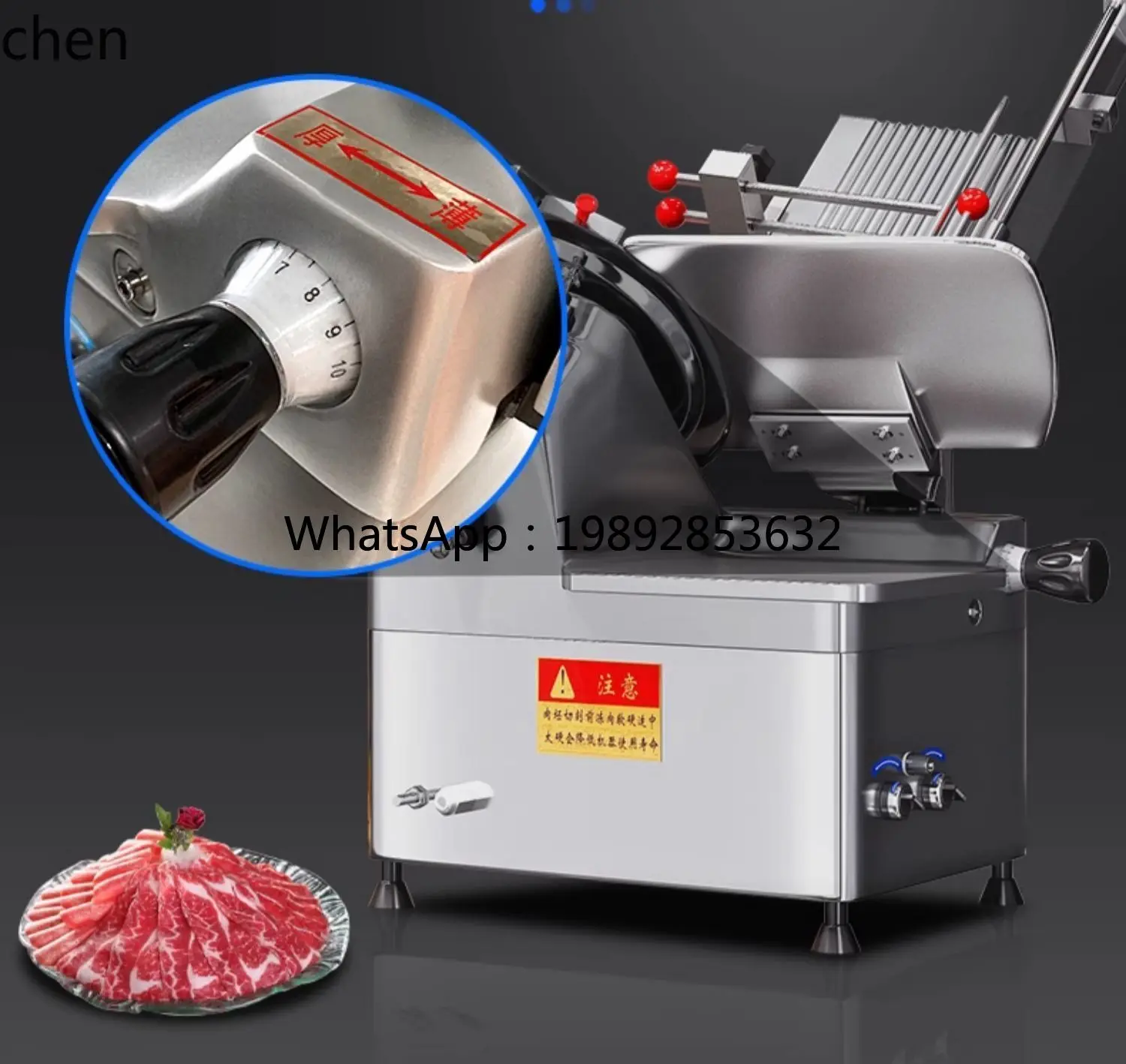 ZZ ماكينة تقطيع اللحوم المجمدة التجارية ماكينة حلاقة اللحوم شبه الأوتوماتيكية