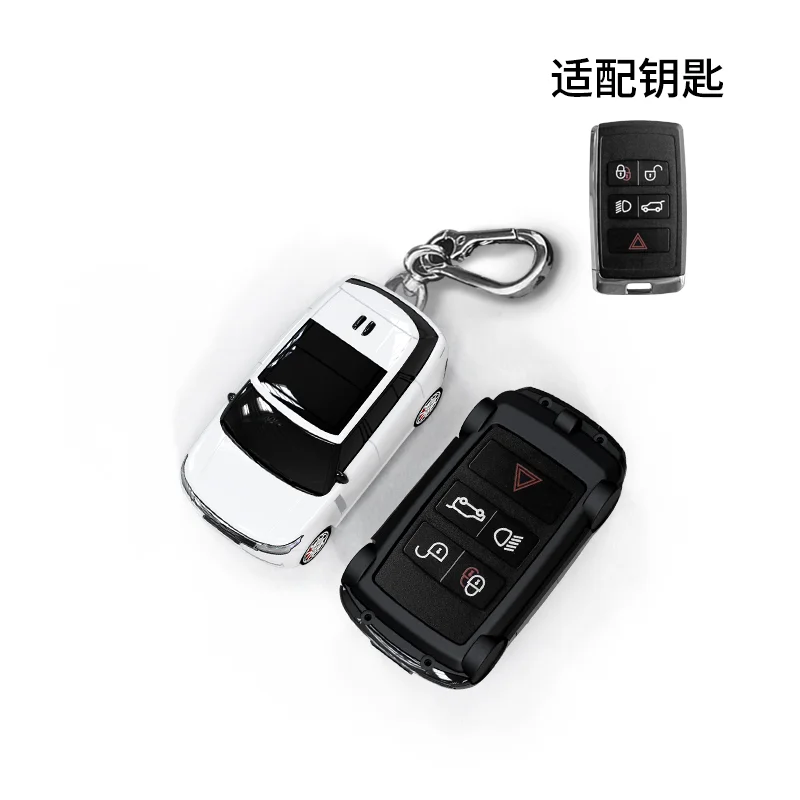 Creative Car Key Case Cover for Land Rover Range Rover JAGUAR Sport Evoque Velar Discovery 5 Jaguar XE XF E-Pace F-Pace XJ XFL - view 4