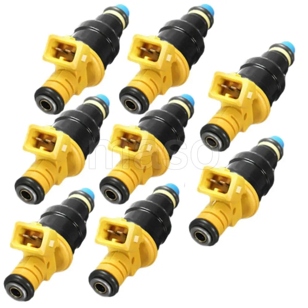 8 Pcs Fuel Injector for Ford E-150/E-150 Club Wagon 2003 5.4L V8 0280150909, 0280155715