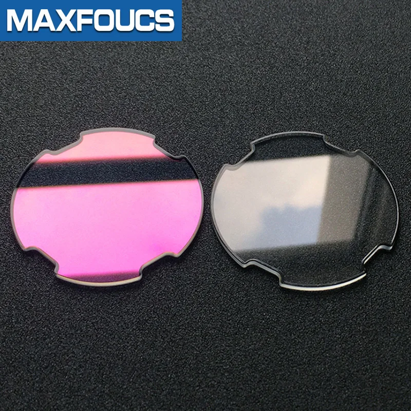 Mineral Glass Flat 52.4x1.5mm For Diesel  Dz 7264 7311 7348 7420 7395 Square Opening Red Ar Coating Watch Glass Replacement Part