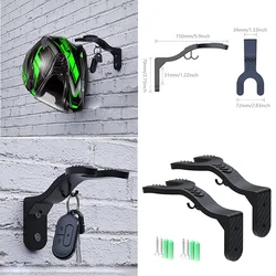 For KAWASAKI ER6N ER6F ZX4R ZX4RR ZX6R ZX10R ZX14R ER-6F ER-6N Motorcycle Helmet Hook Racks Multipurpose Hook Wall Mount Hooks
