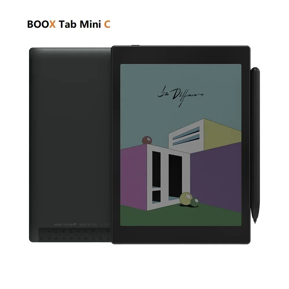 

Onyx BOOX tab mini c — цветной 8-дюймовый эрекер Eink Android 11, 4 + 64 ГБ, экран Kaleido3, 5000 мАч, восьмиядерный процессор Qualcomm + BSR, графический процессор, Tab 8C