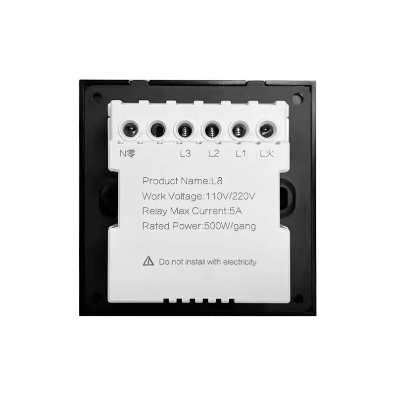 L8 Screen Thinker, device and scenario controller, touch panel, IR infrared universal remote, Compatible with Alexa, Google Home