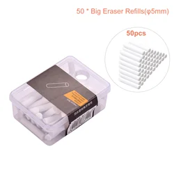 s Great Quality 5mm Electric Eraser Refill Eraser Refills Replacement Rubber Office School Stationery