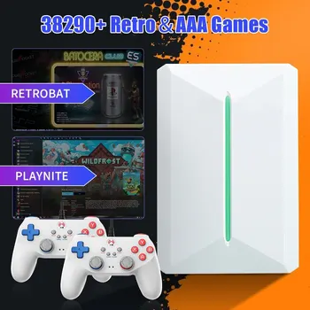 Retrobat & Playnite Game HDD Retro Game Console 38200+AAA & Retro Games WIN for PC/Laptop for PS3/PS2/WII/WIIU/PS1/N64/DC/MAME/PSP