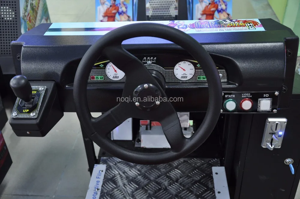 3d 42 inch outrun arcade hot sale simulating car racing/electronic outrun racing game machine