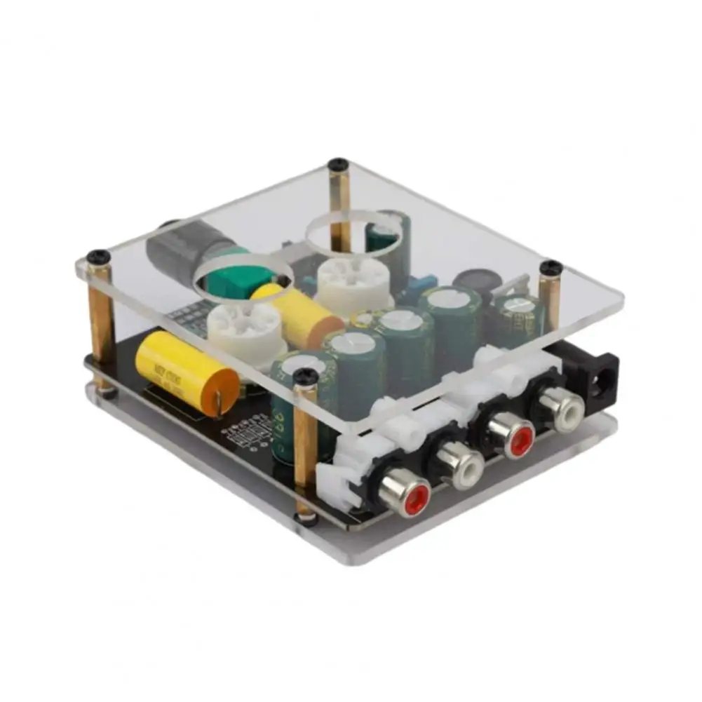 Amplifier for Low-level Signal Input Power Supply for Dc12-16v Enhance Audio with Adjustable Bands Amplifier Boost for Various