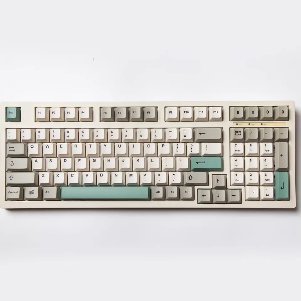 Gmk-キーボード用の昇華型印刷キーキャップ,9009キーボードキー