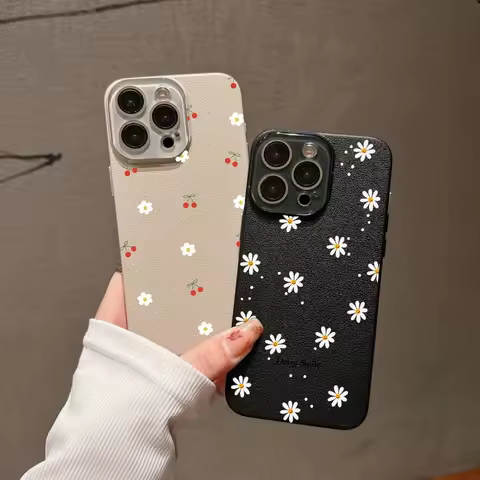 Case For Infinix Note 30 40 Pro 50S Hot 50 Plus 8 9 Play 10 Lite 11S 12 Smart 9 7 TECNO Camon 40 Pro SPARK GO 2025 cover Daisy