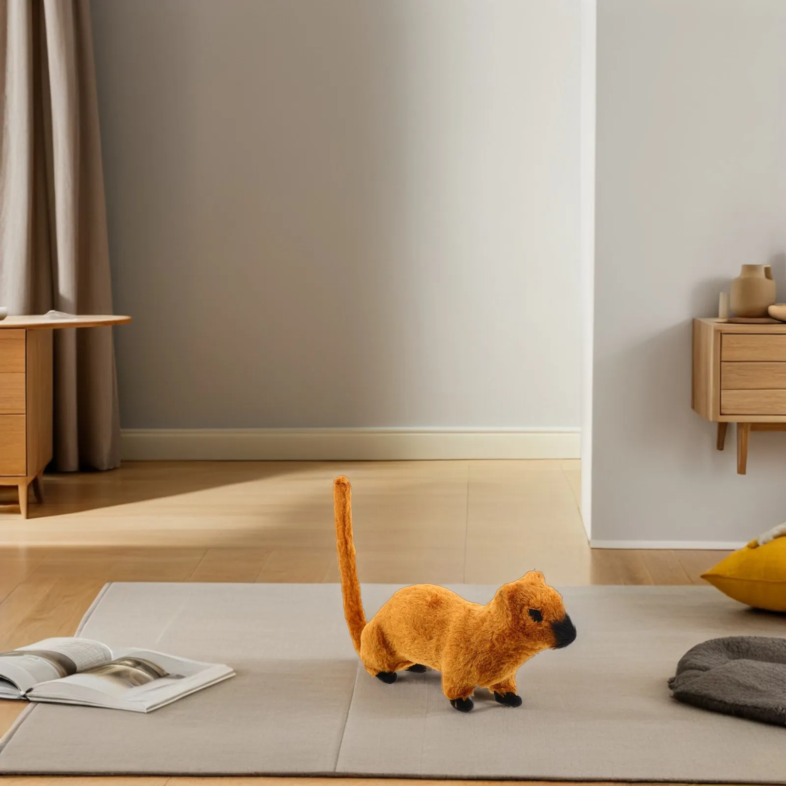 

Реалистичная имитация ласки: детализированная пластиковая фигурка животного, образовательный реквизит, декор для фотосъемки, украшение для изучения дикой природы