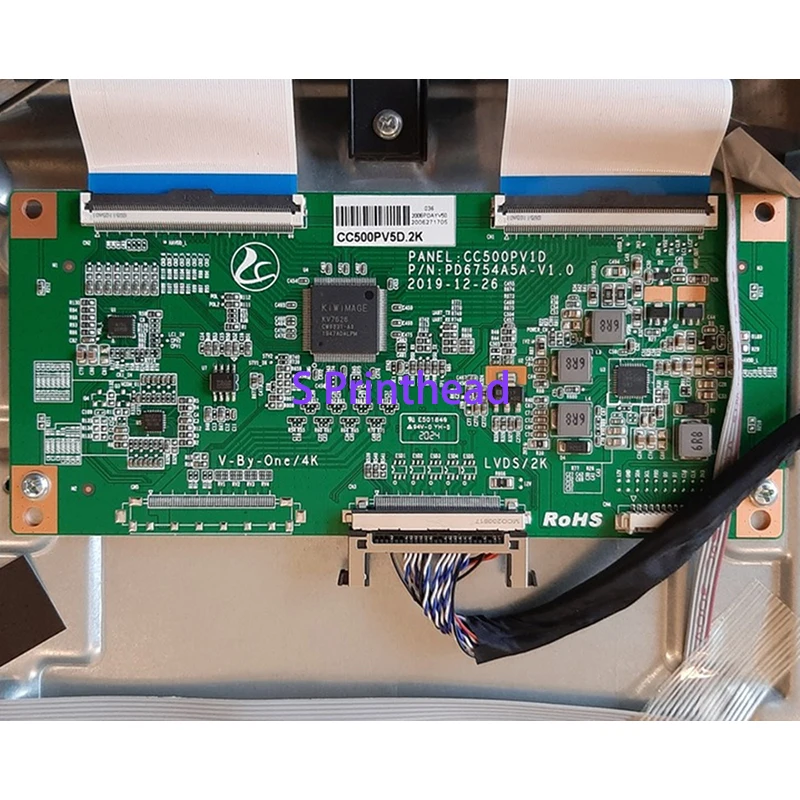 Nieuwe Originele Bbk 50 "Tv Lvds T-CON Bord Cc500pv5d 2K Voor Paneel Cc500pv1d P/N: Pd6754a5a V1.0 2K Tv Display Apparatuur T Con Kaart