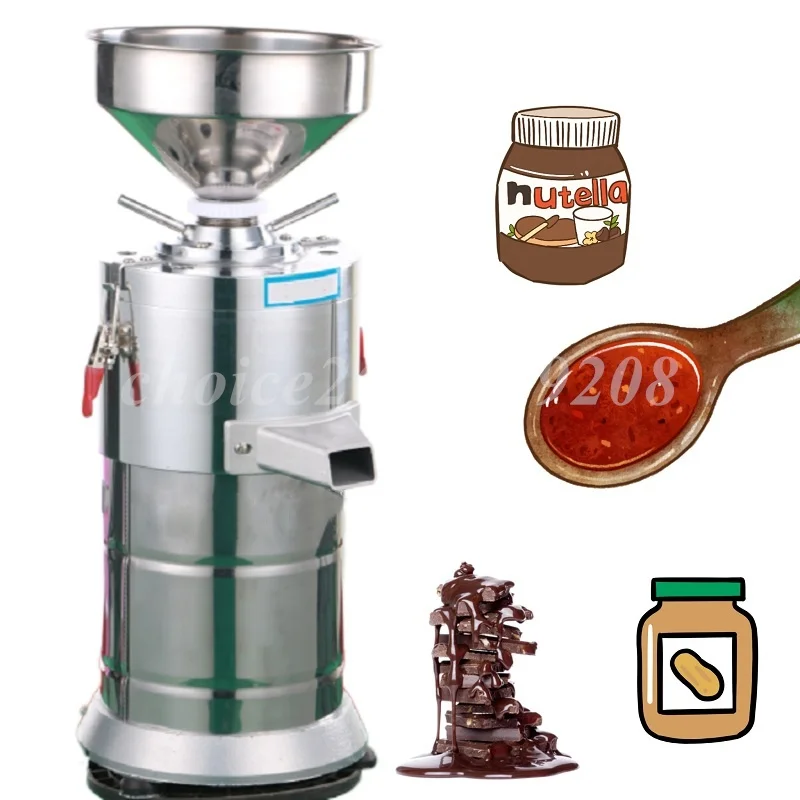 Commercial Stainless Steel Walnuts Nuts Stuff Grinding Miller Peanut Butter Making Machine Sesame/Peanut Butter Grinder Machine